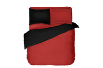 Спално бельо комплекти » Спален комплект Dilios Двуцветен Черно - Червено