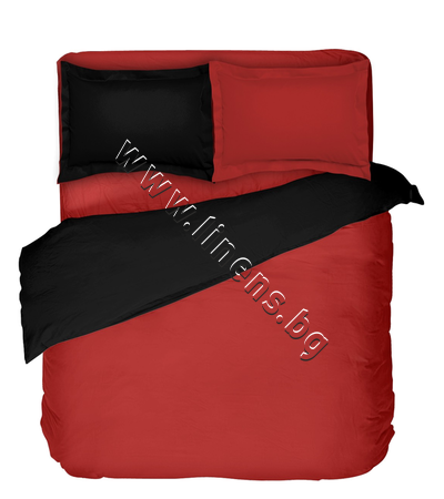 4000003829 Спален комплект Dilios Двуцветен Черно - Червено