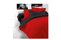 Спално бельо комплекти » Спален комплект Dilios Двулицев Червено - Черно