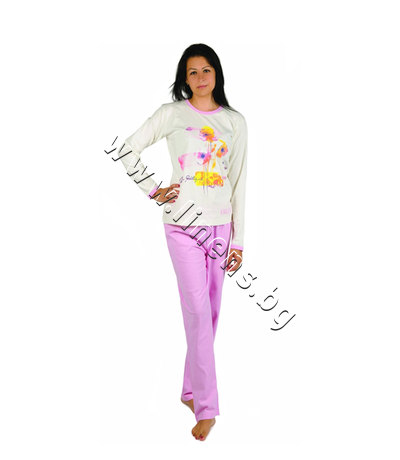 80302010020 Дамска пижама Dilios Цветя